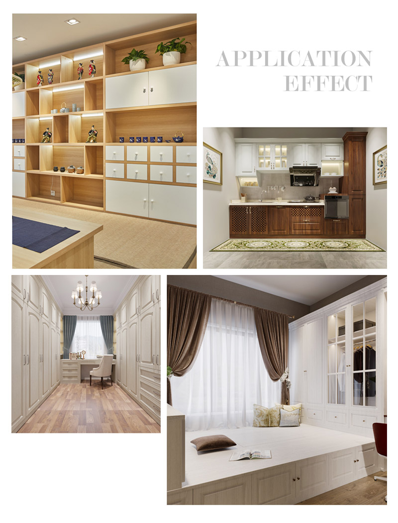 新海潮生态板家具成效图