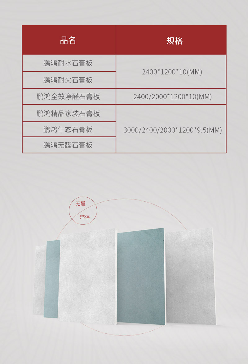 J9.COM石膏板规格