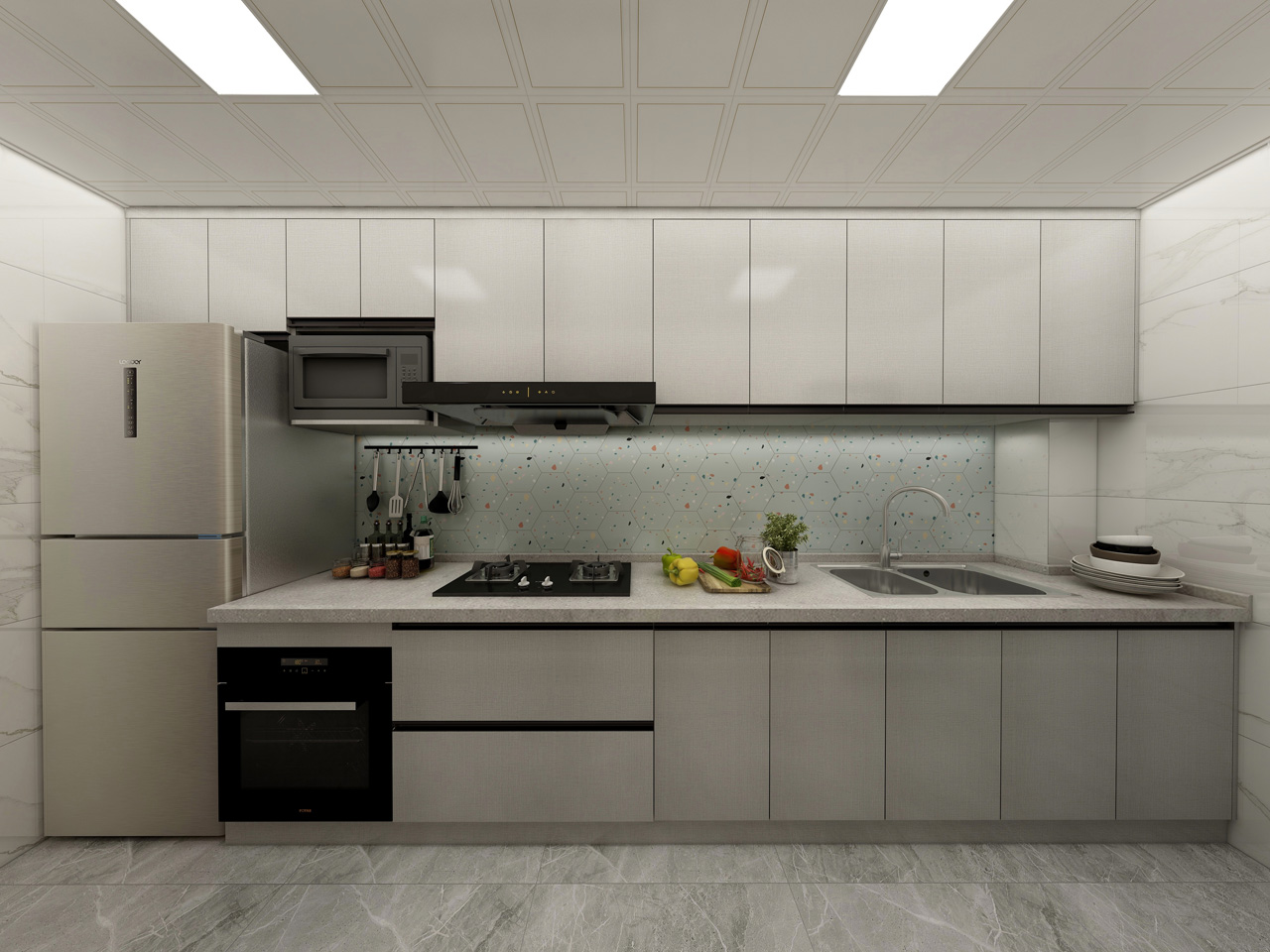 J9.COM生态板全屋定造-现代简约风格衣柜